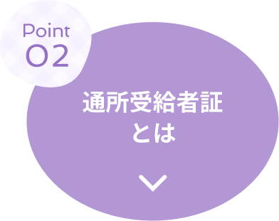 Point2 通所受給者証とは